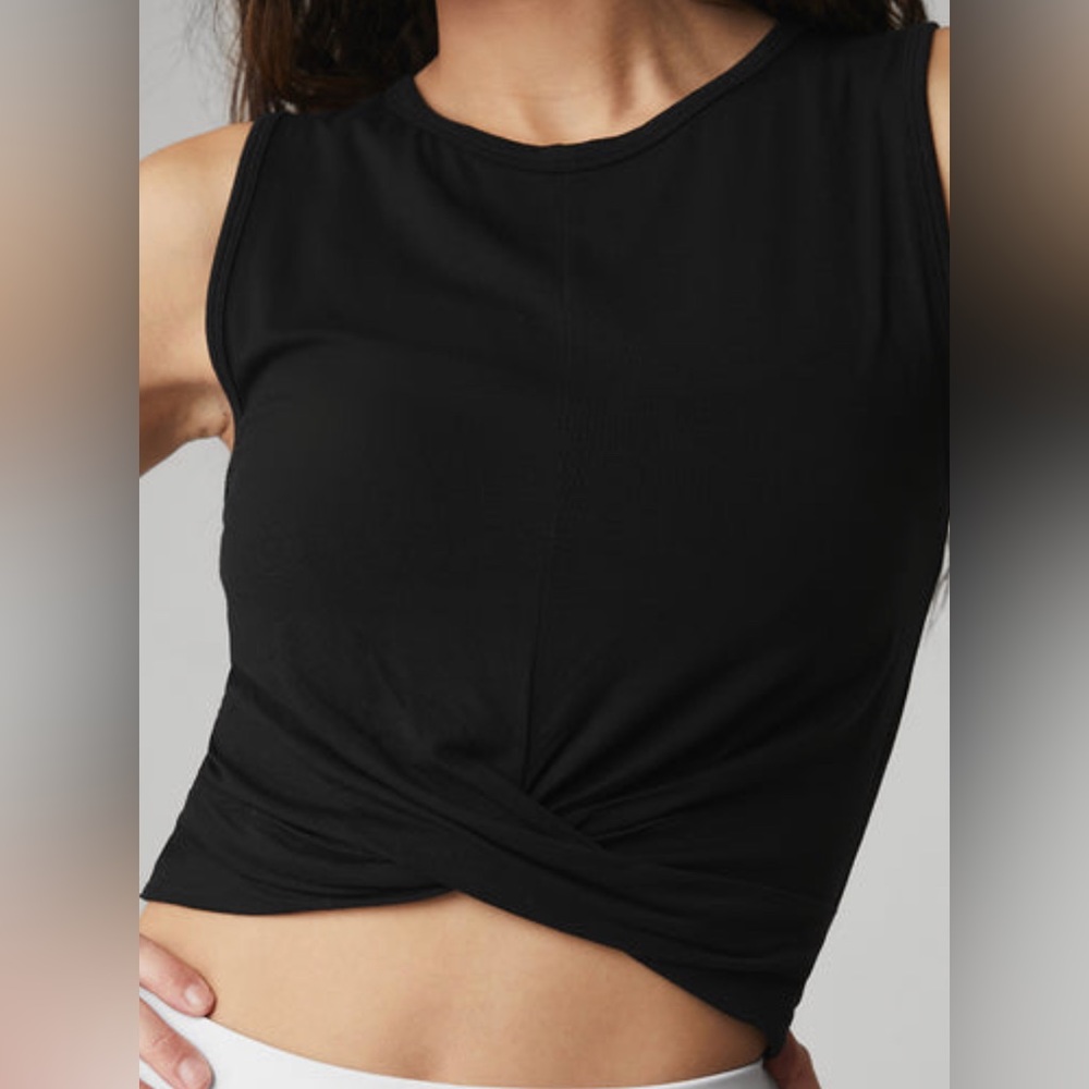 ALO Cover Tank - Black - Size L